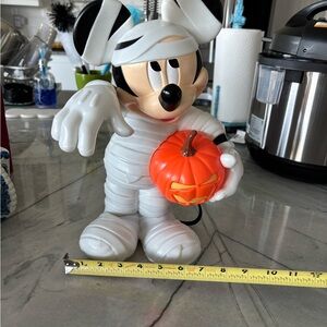Mummy Mickey Mouse Halloween popcorn bucket with Pumpkin